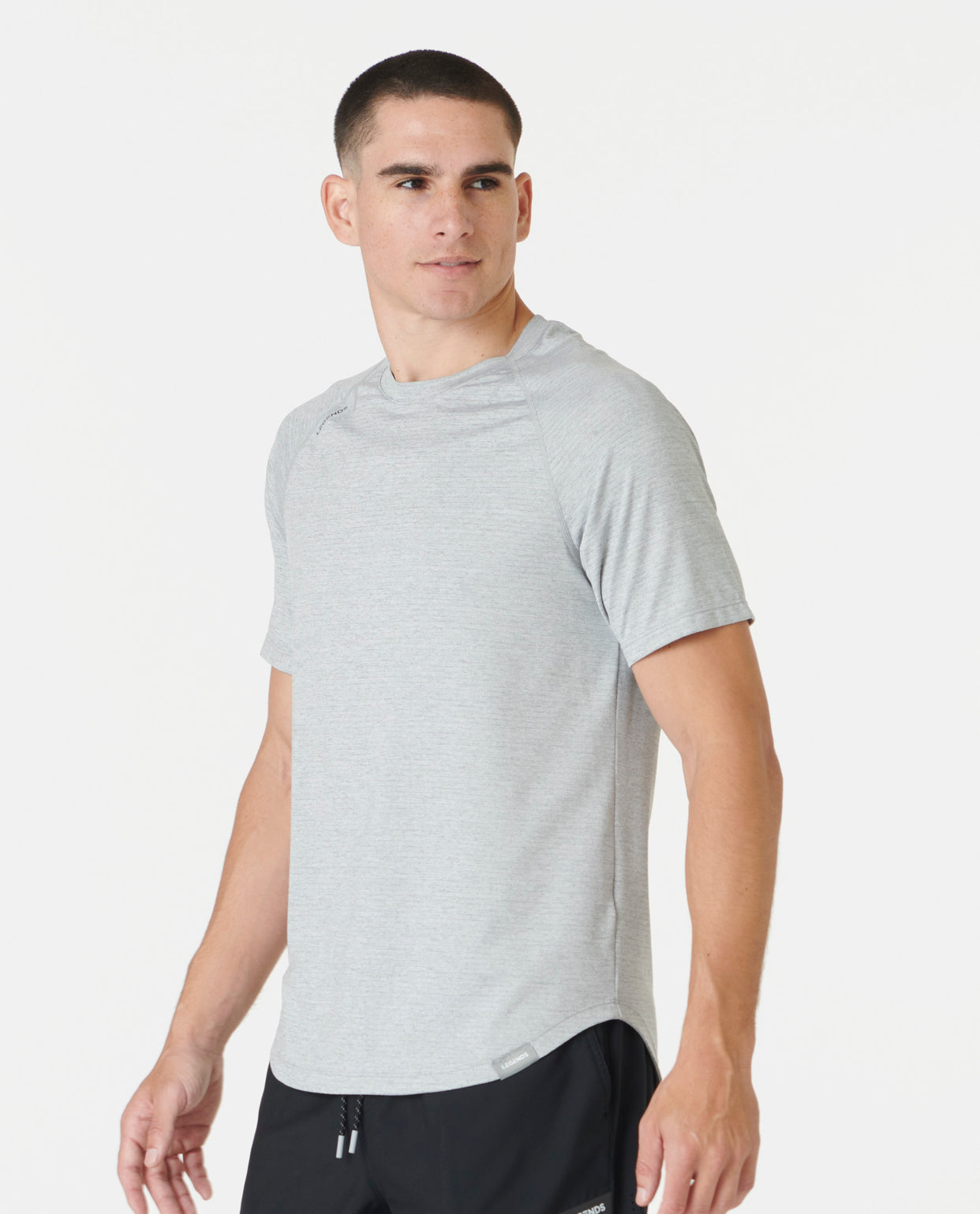 Enzo Tee Heather Gray