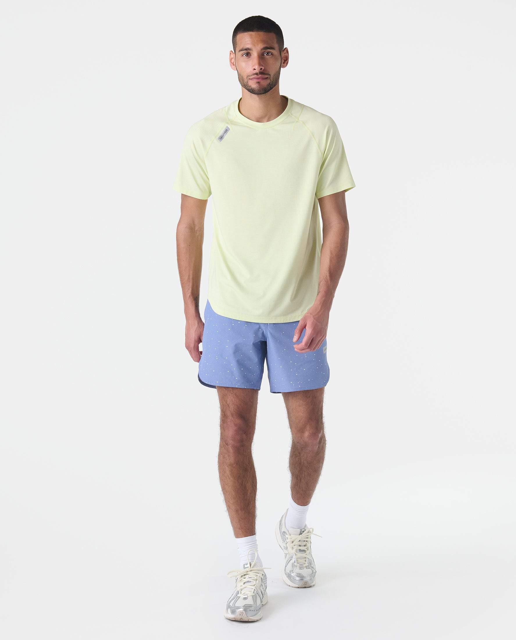 Enzo Tee Honeydew Heather