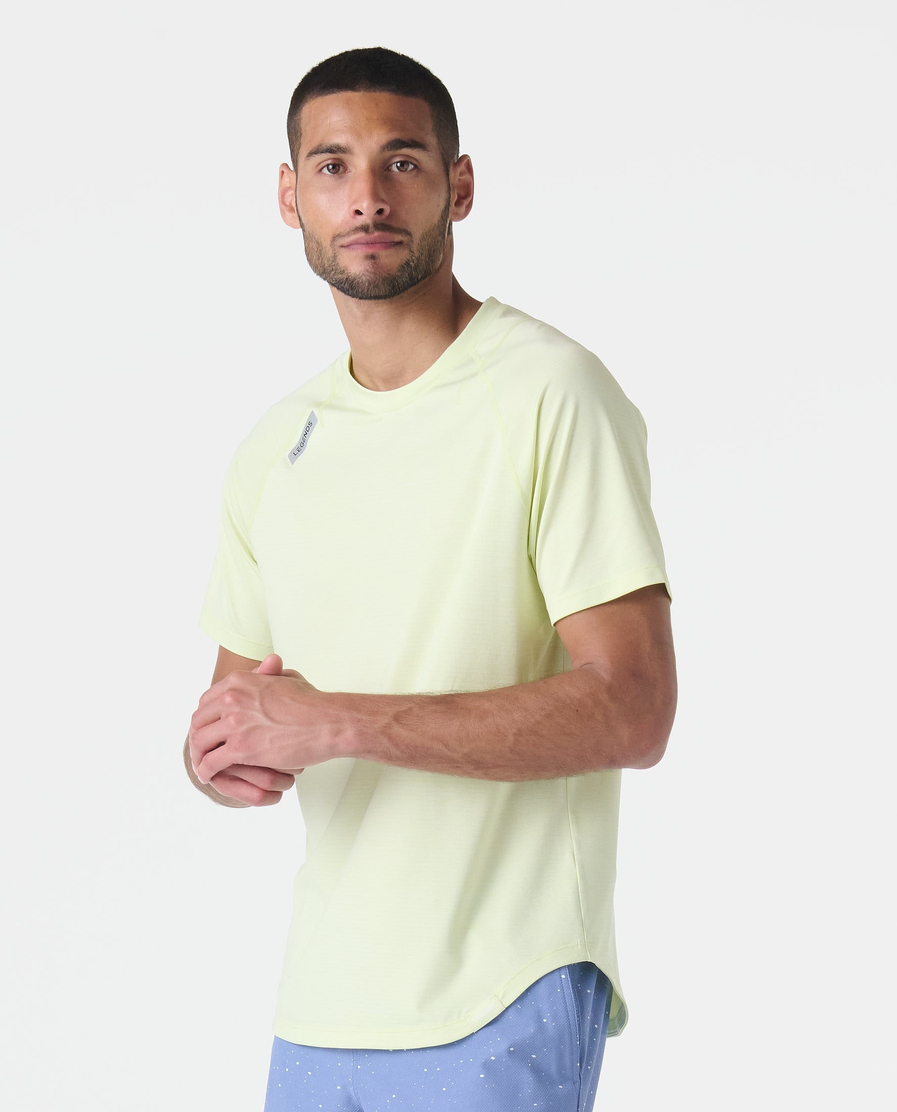 Enzo Tee Honeydew Heather