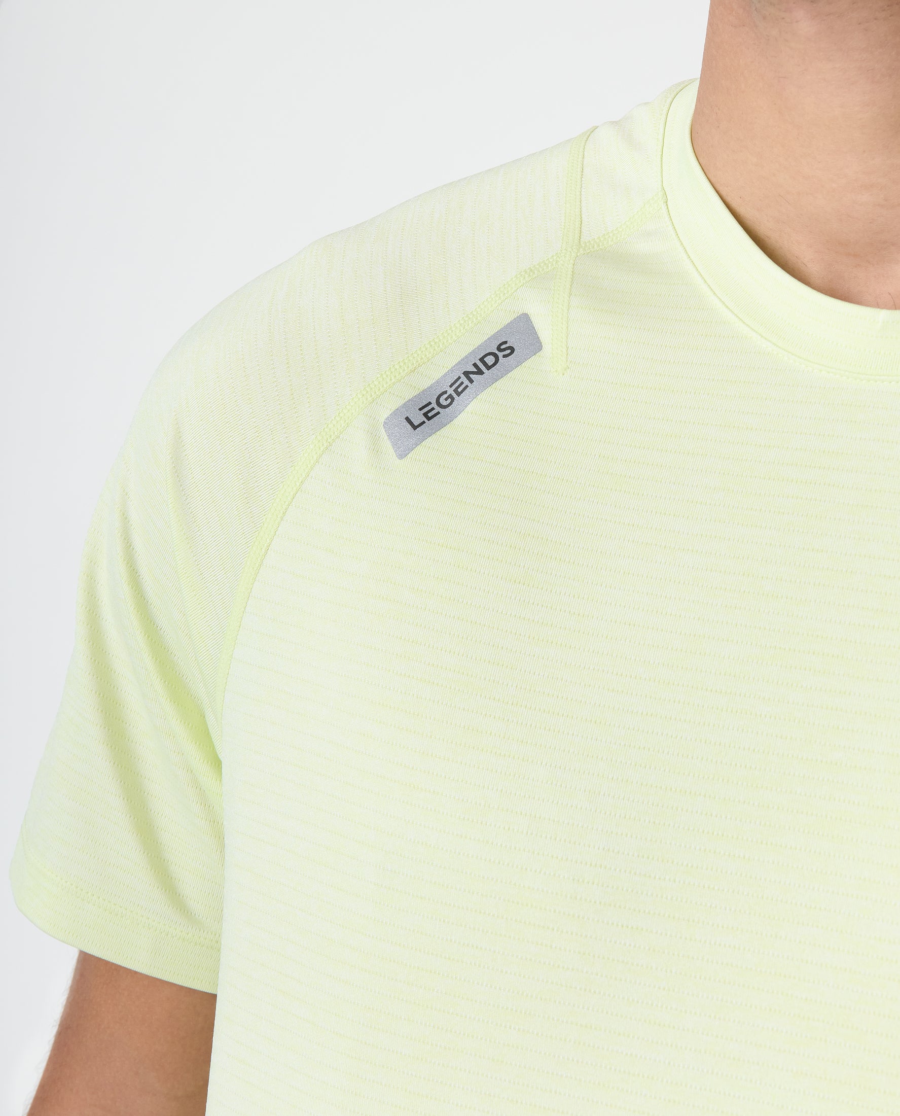 Enzo Tee Honeydew Heather