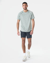 Enzo Tee Hunter Green Heather