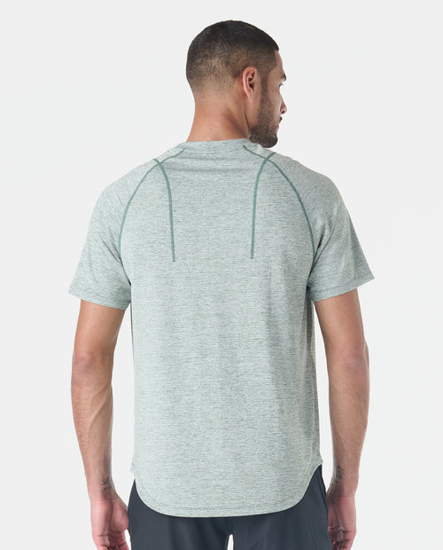 Enzo Tee Hunter Green Heather