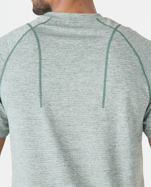 Enzo Tee Hunter Green Heather