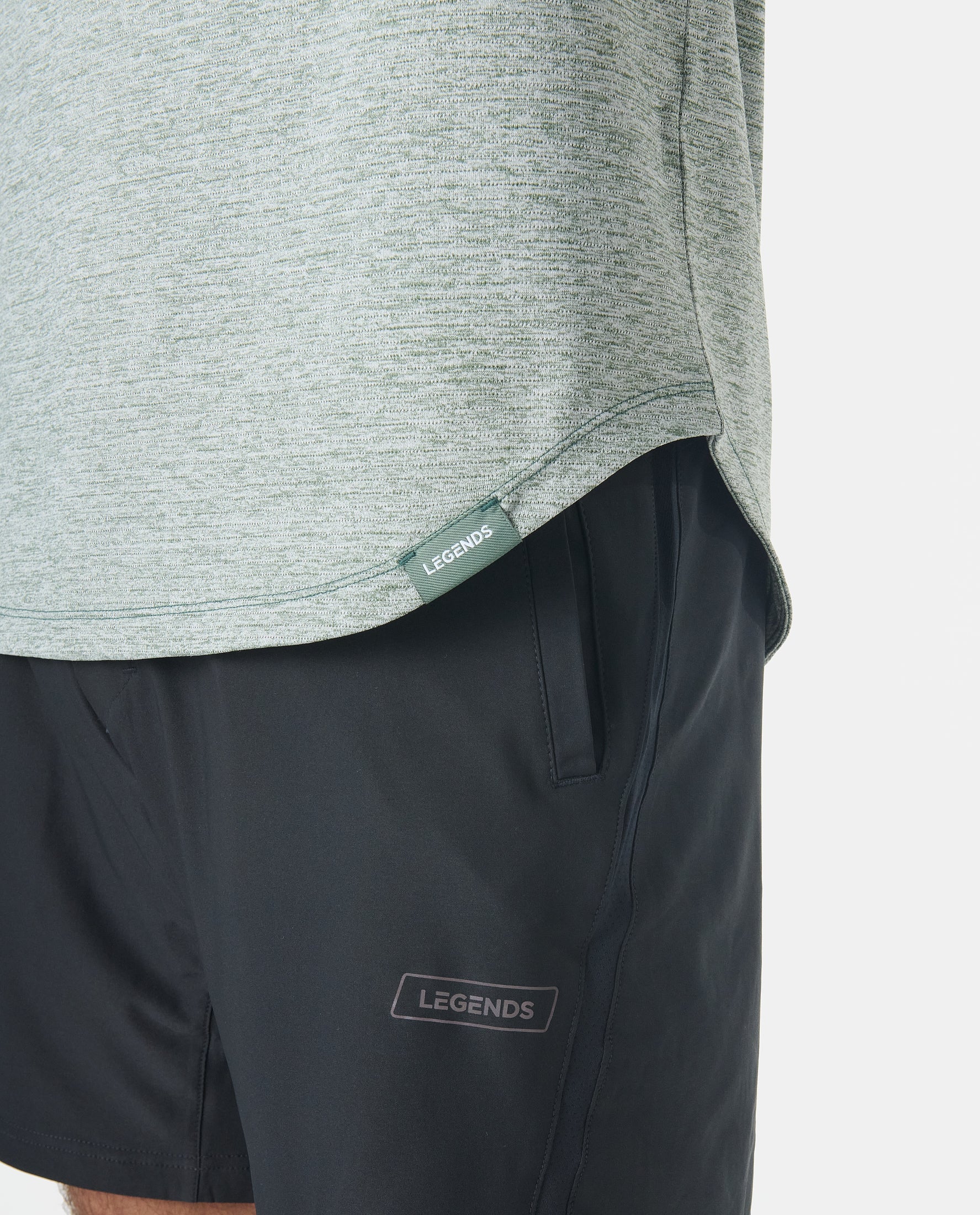 Enzo Tee Hunter Green Heather