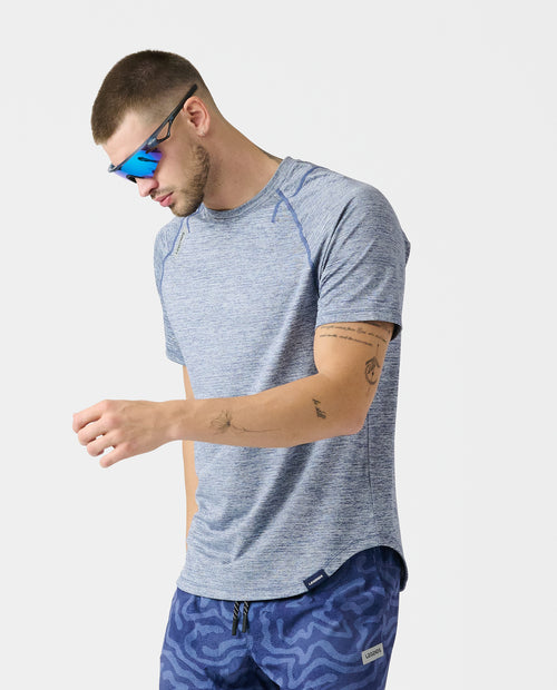 Enzo Tee Ocean Heather