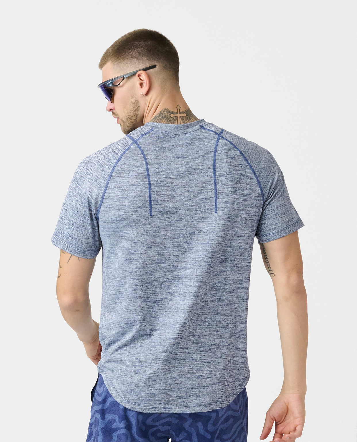 Enzo Tee Ocean Heather