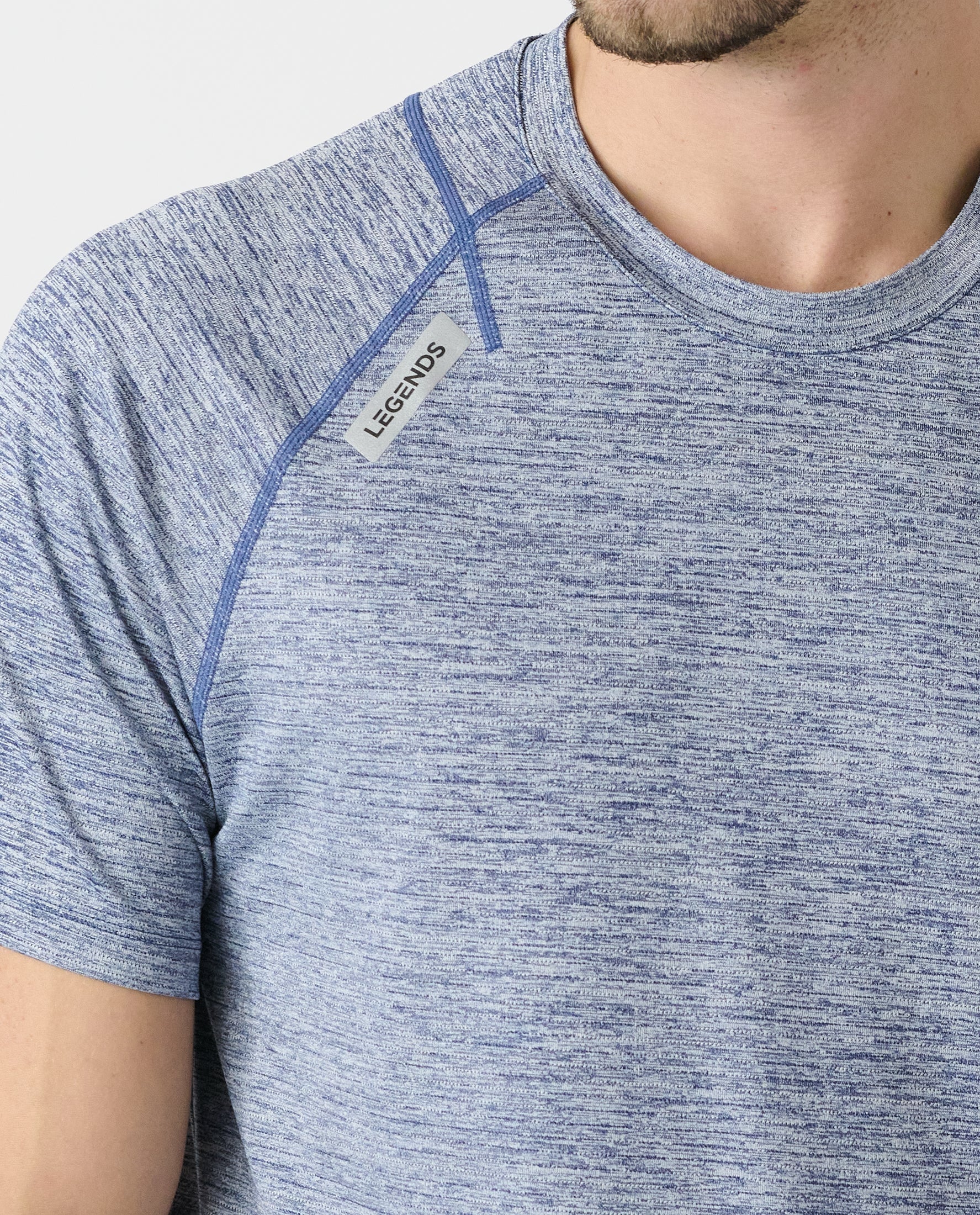 Enzo Tee Ocean Heather