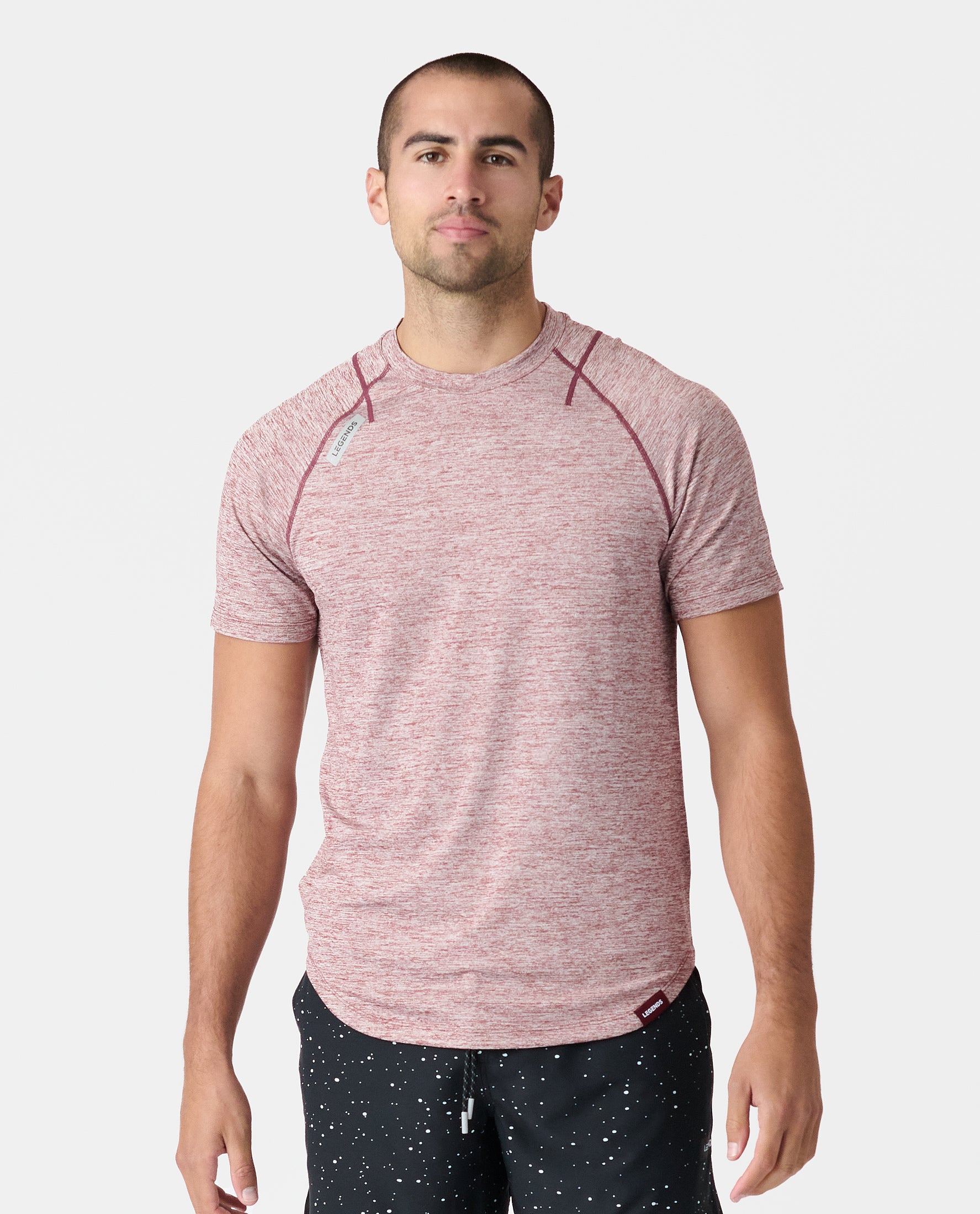 Enzo Tee Ruby Heather