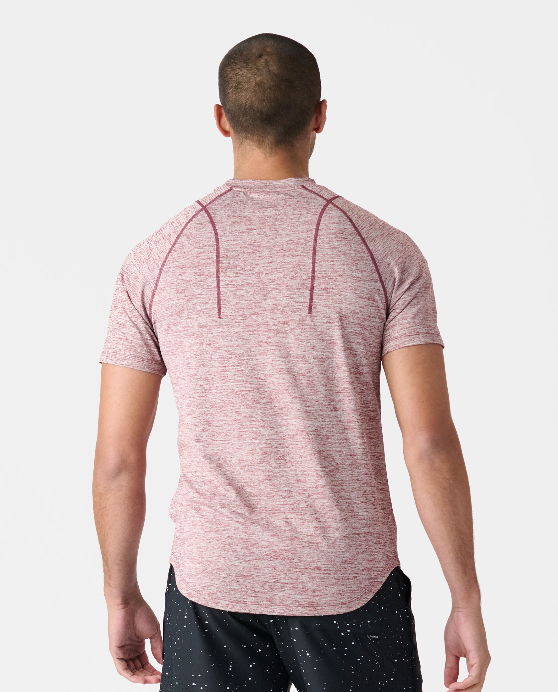 Enzo Tee Ruby Heather