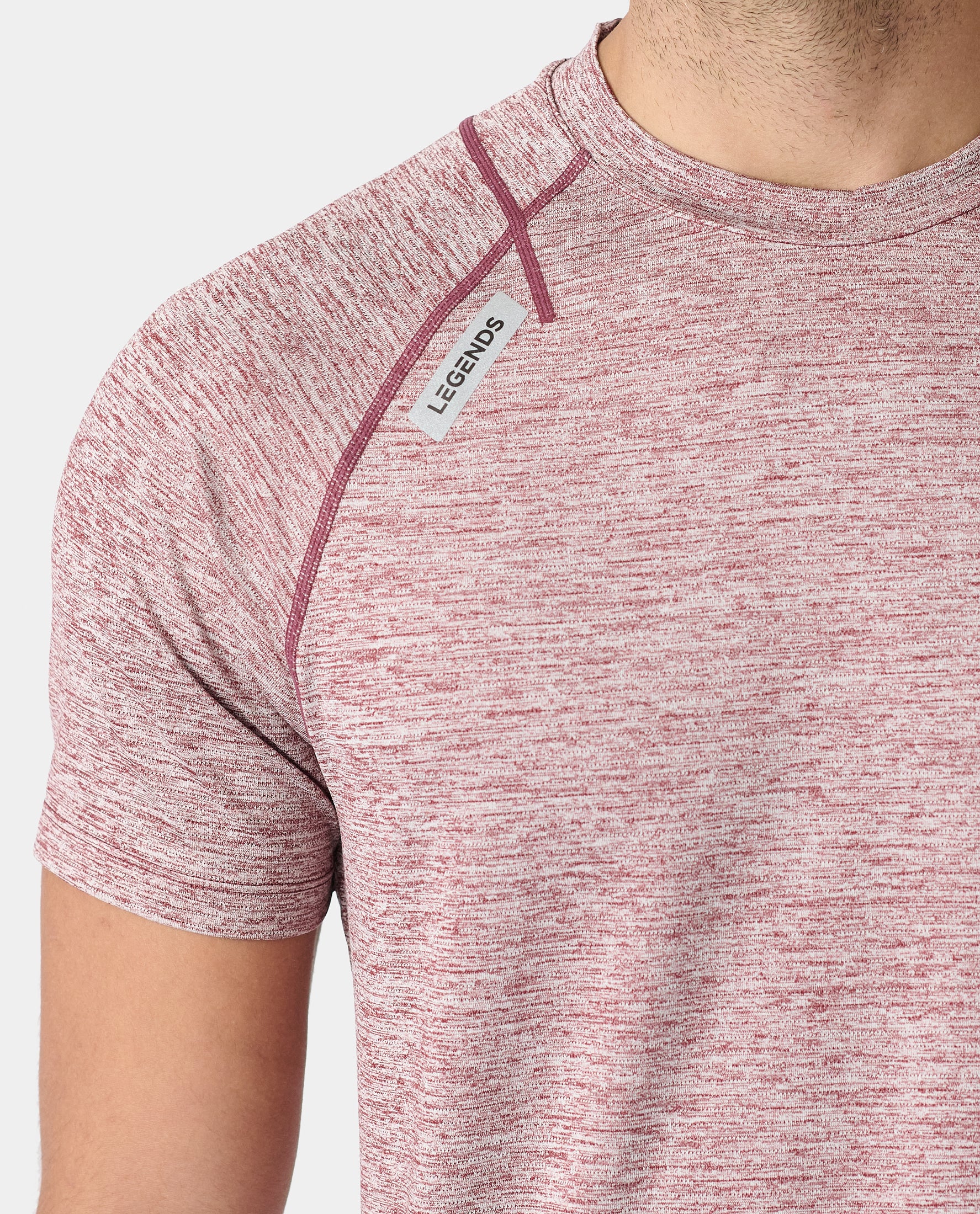 Enzo Tee Ruby Heather