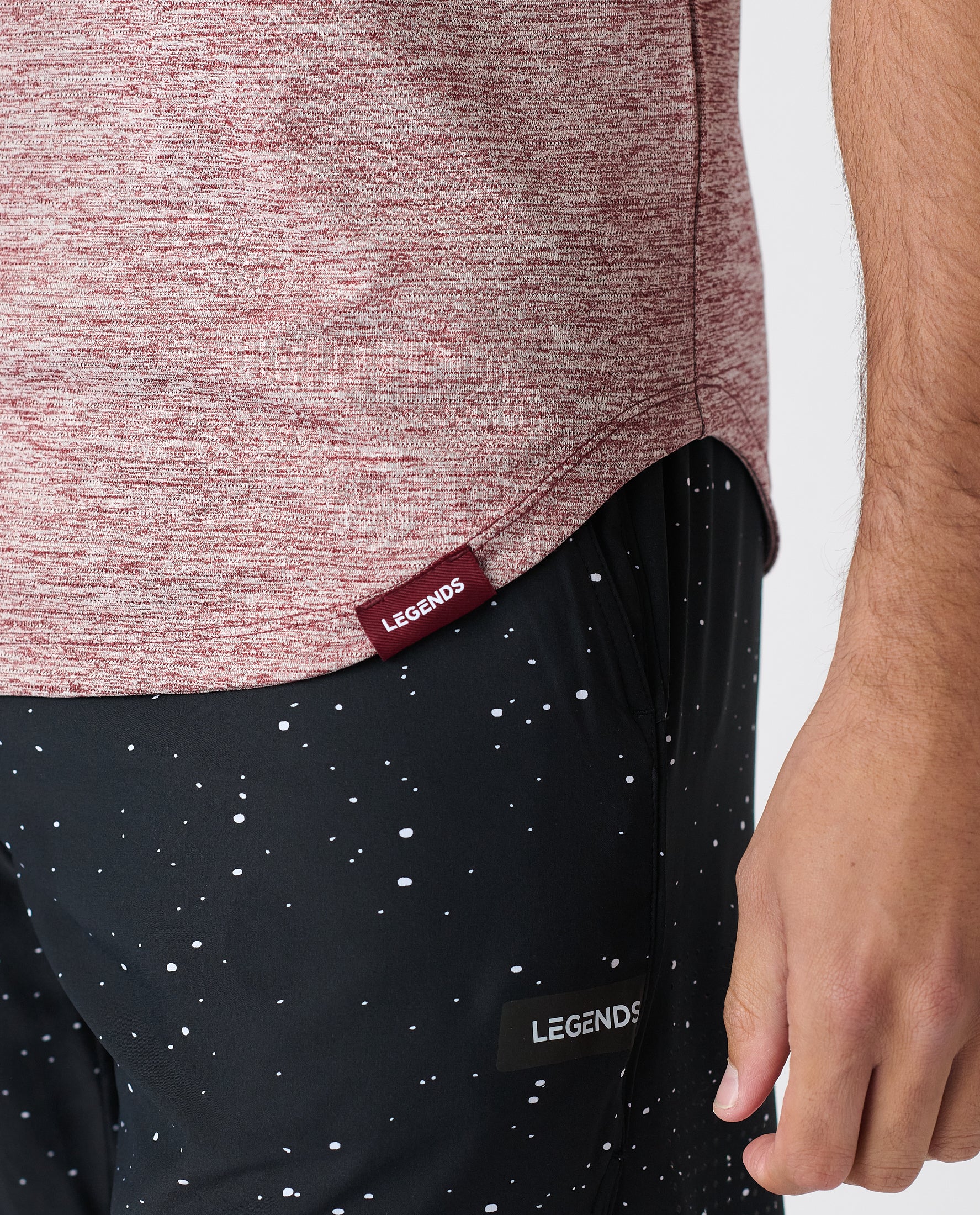 Enzo Tee Ruby Heather