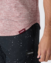 Enzo Tee Ruby Heather