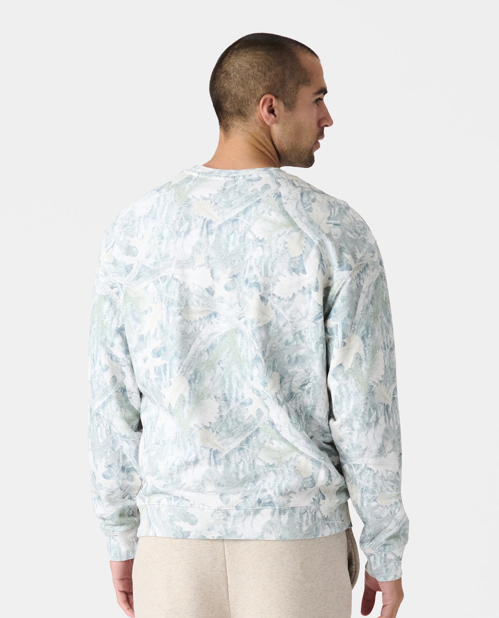 Fairfax Crew Washed Forest Camo Sage