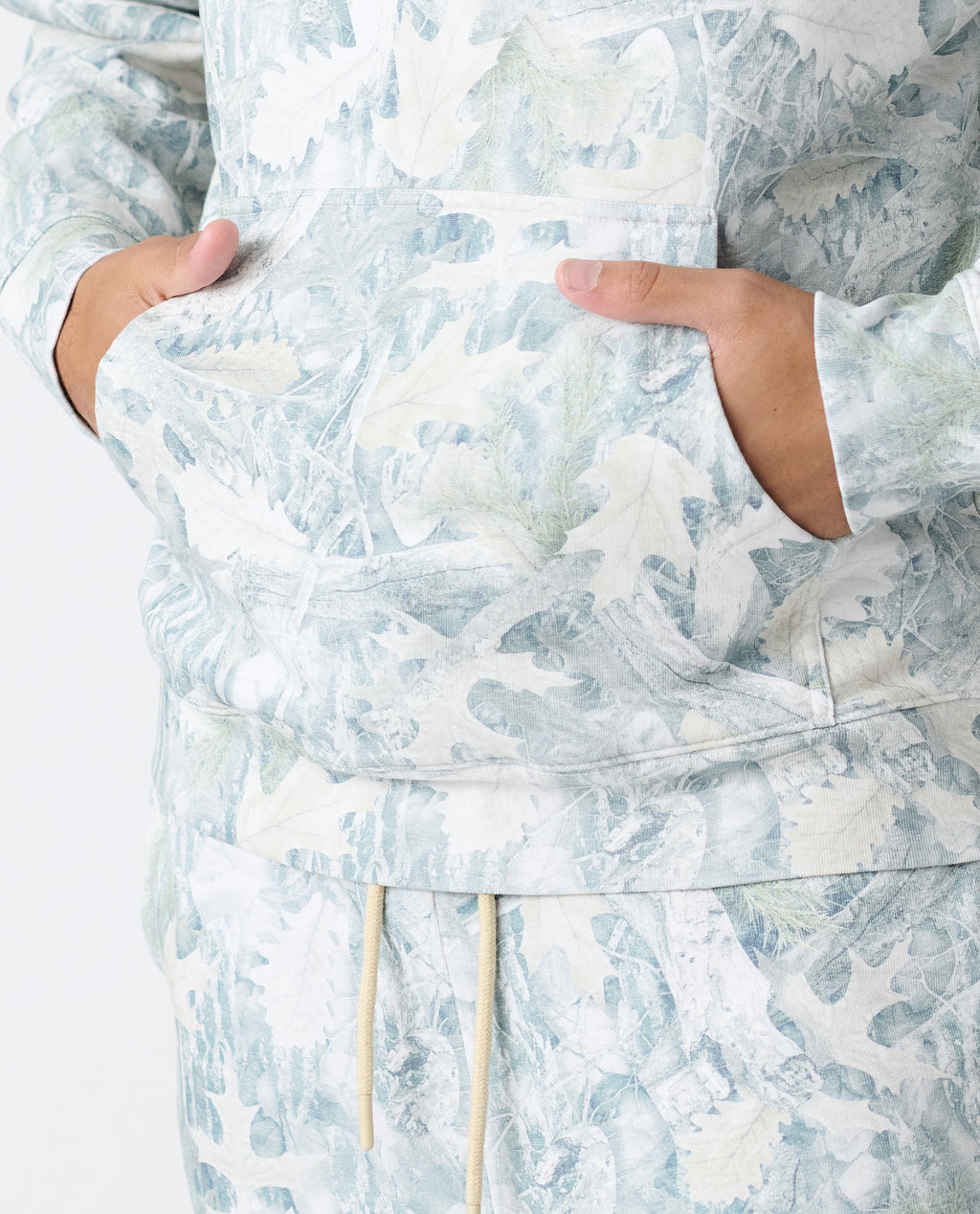 Fairfax Hoodie Washed Forest Camo Sage