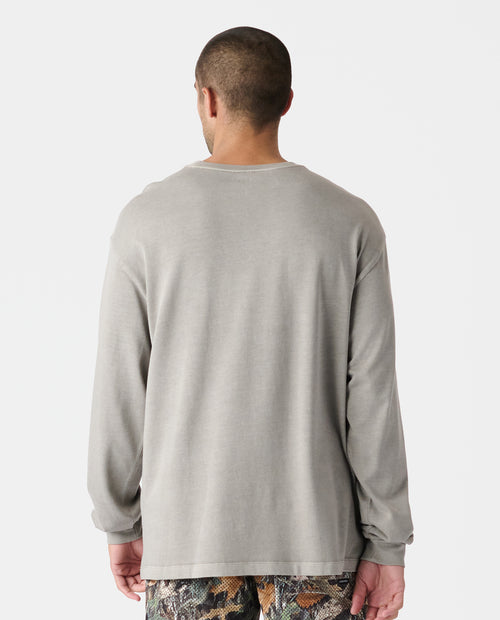 Fairfax Oversized LS Tee Washed Taupe
