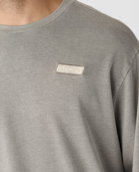 Fairfax Oversized LS Tee Washed Taupe