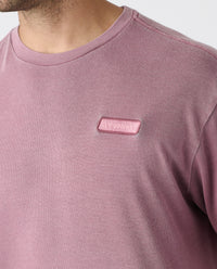 Fairfax Oversized Tee Washed Ruby