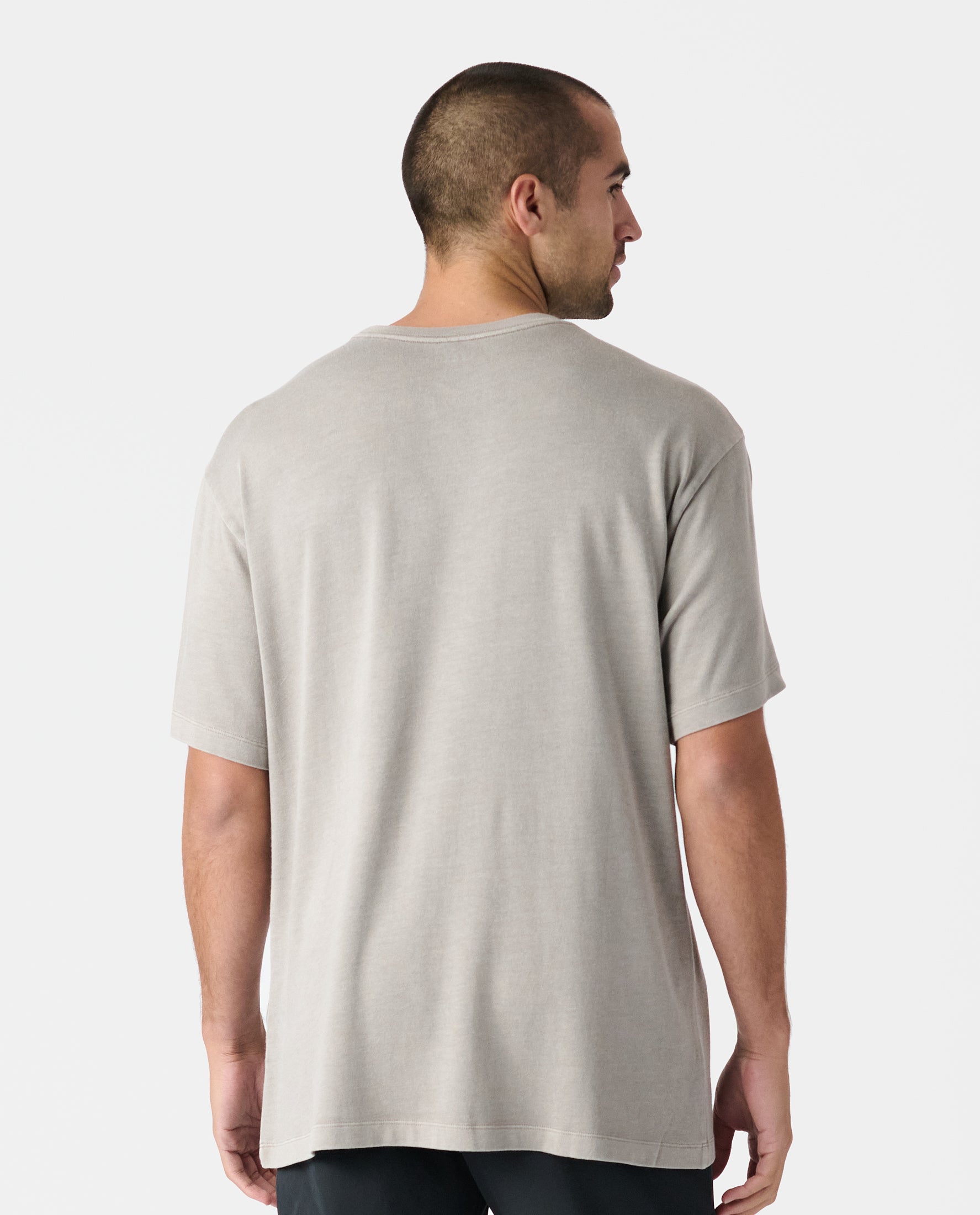Fairfax Oversized Tee Washed Taupe