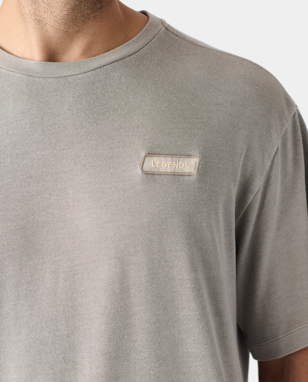 Fairfax Oversized Tee Washed Taupe