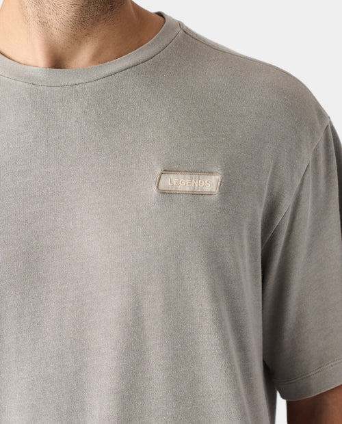 Fairfax Oversized Tee Washed Taupe