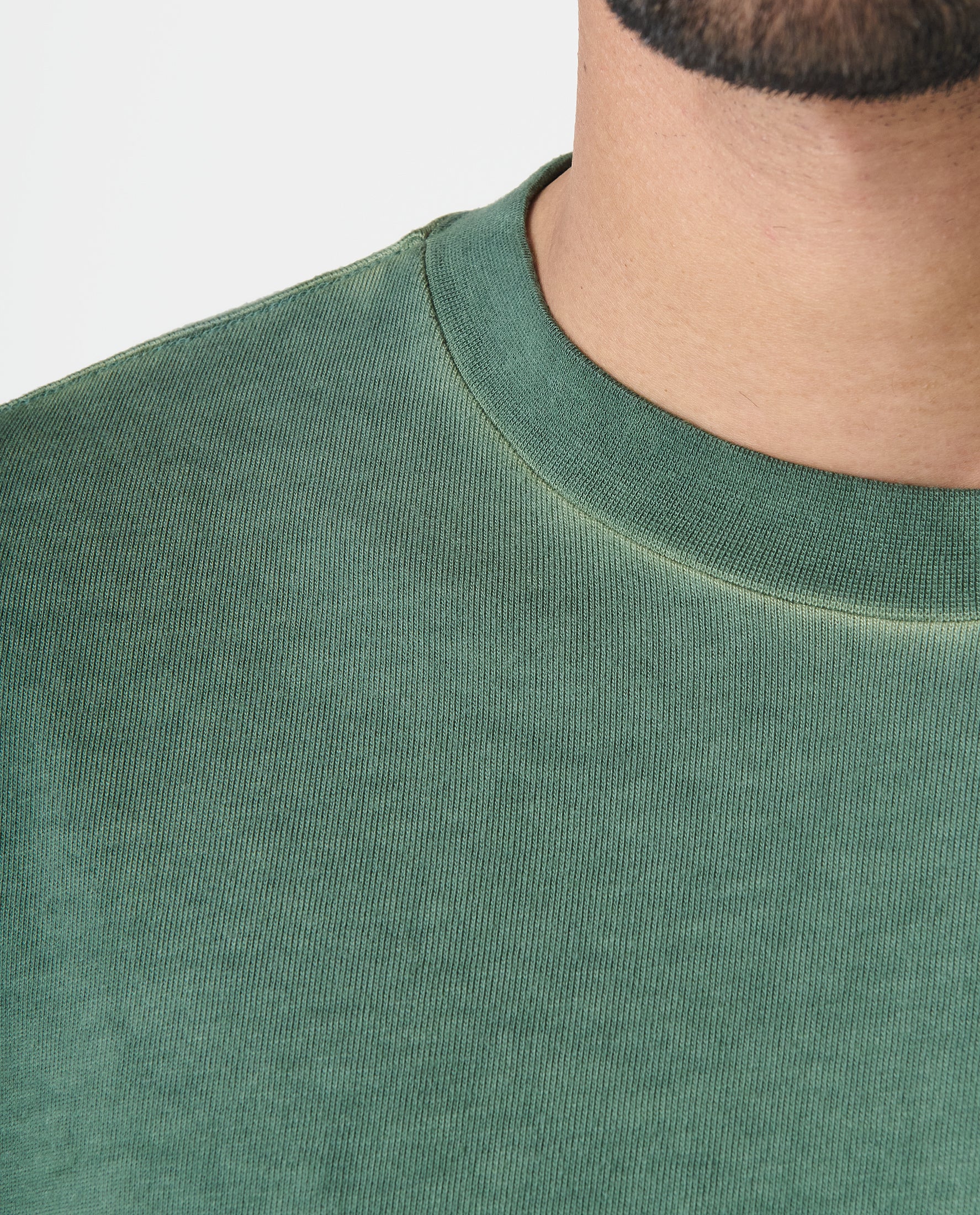Fairfax Oversized Lunar Tee Washed Hunter Green
