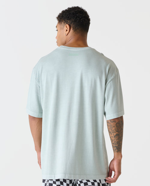 Fairfax Oversized Tee Washed Laurel