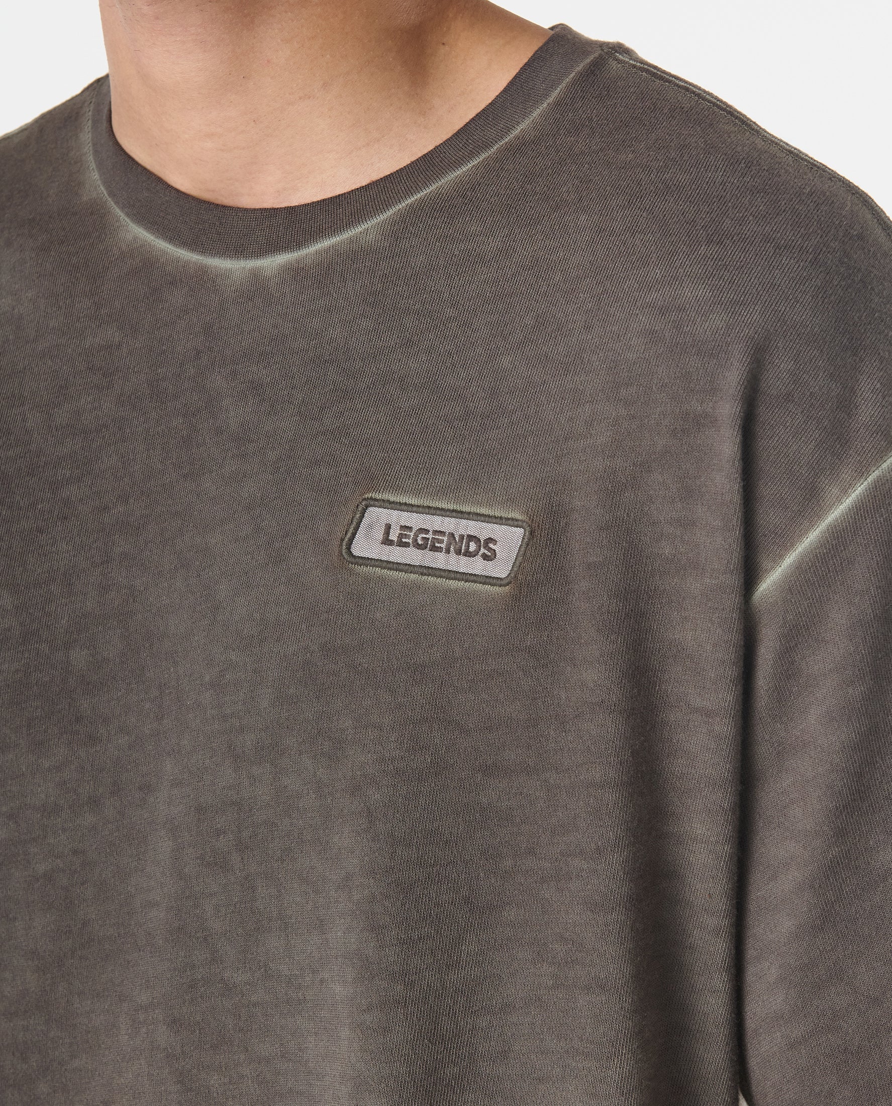 Fairfax Oversized Lunar Tee Washed Umber