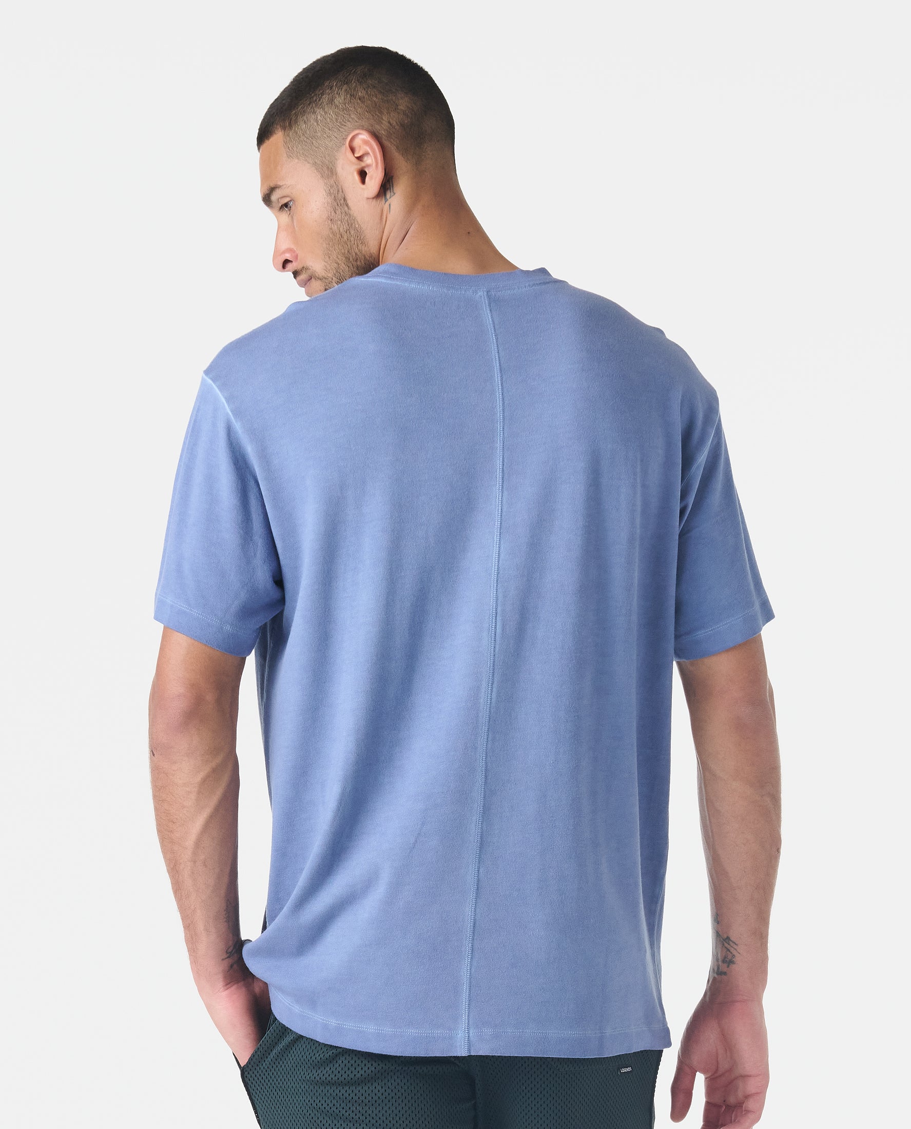 Fairfax Oversized Lunar Tee Washed Sea