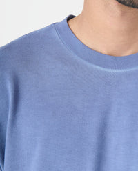Fairfax Oversized Lunar Tee Washed Sea