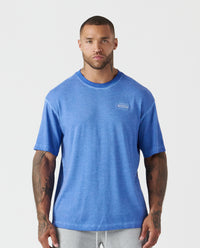 Fairfax Oversized Lunar Tee Washed Azure