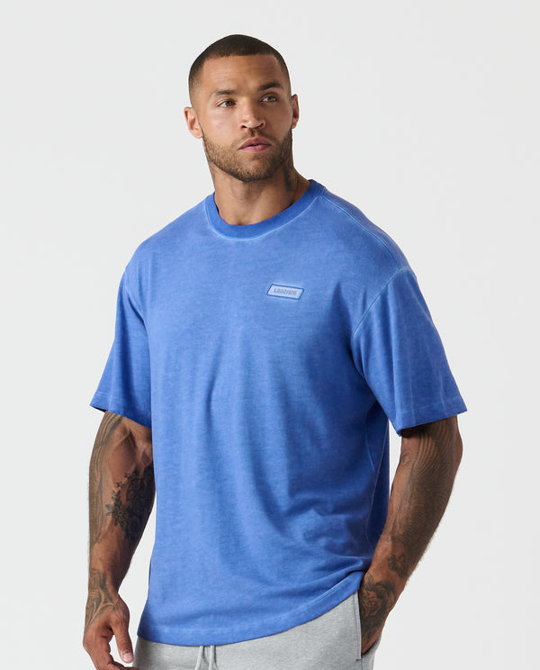 Fairfax Oversized Lunar Tee Washed Azure