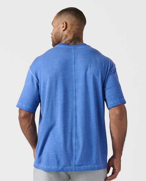 Fairfax Oversized Lunar Tee Washed Azure
