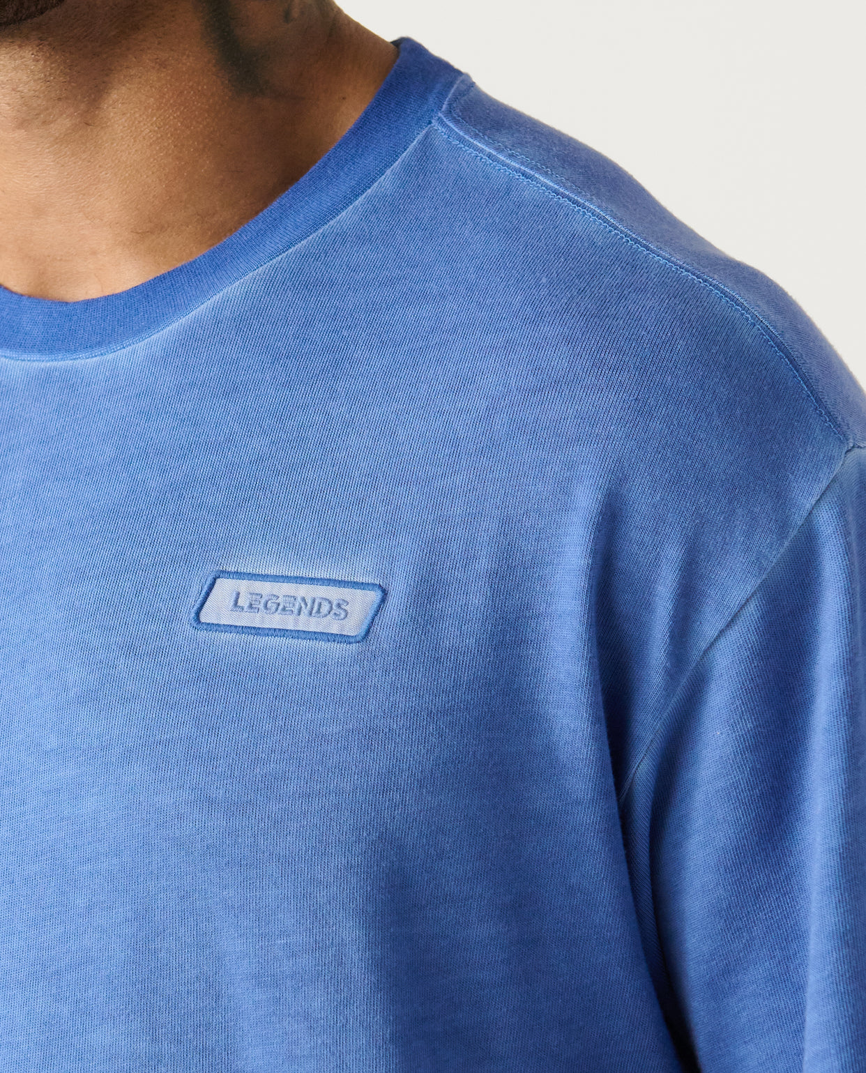 Fairfax Oversized Lunar Tee Washed Azure