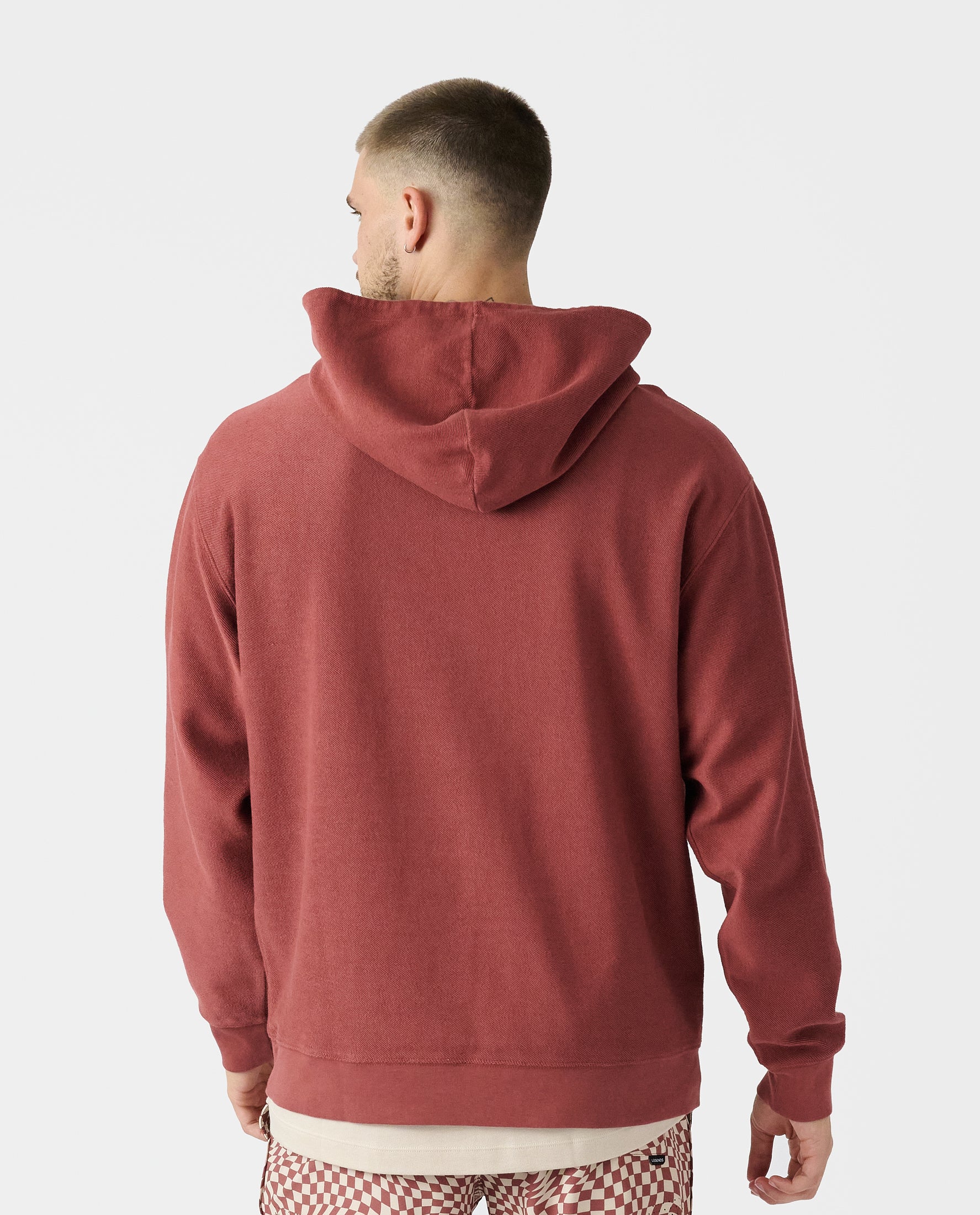 Fairfax Reverse Terry Hoodie Ember