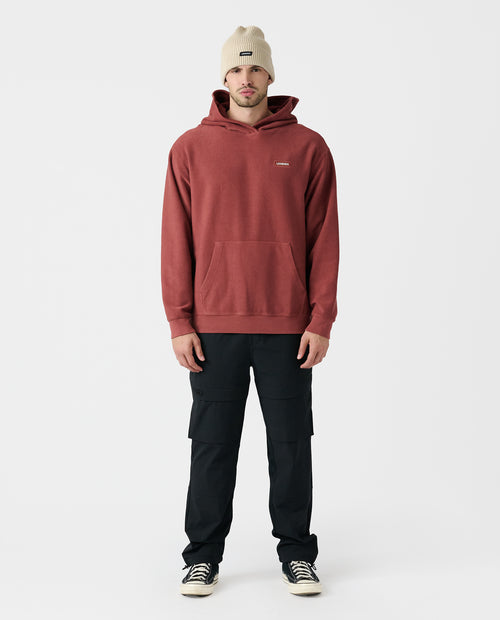 Fairfax Reverse Terry Hoodie Ember