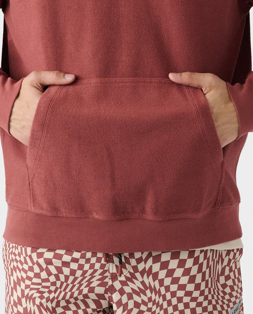 Fairfax Reverse Terry Hoodie Ember