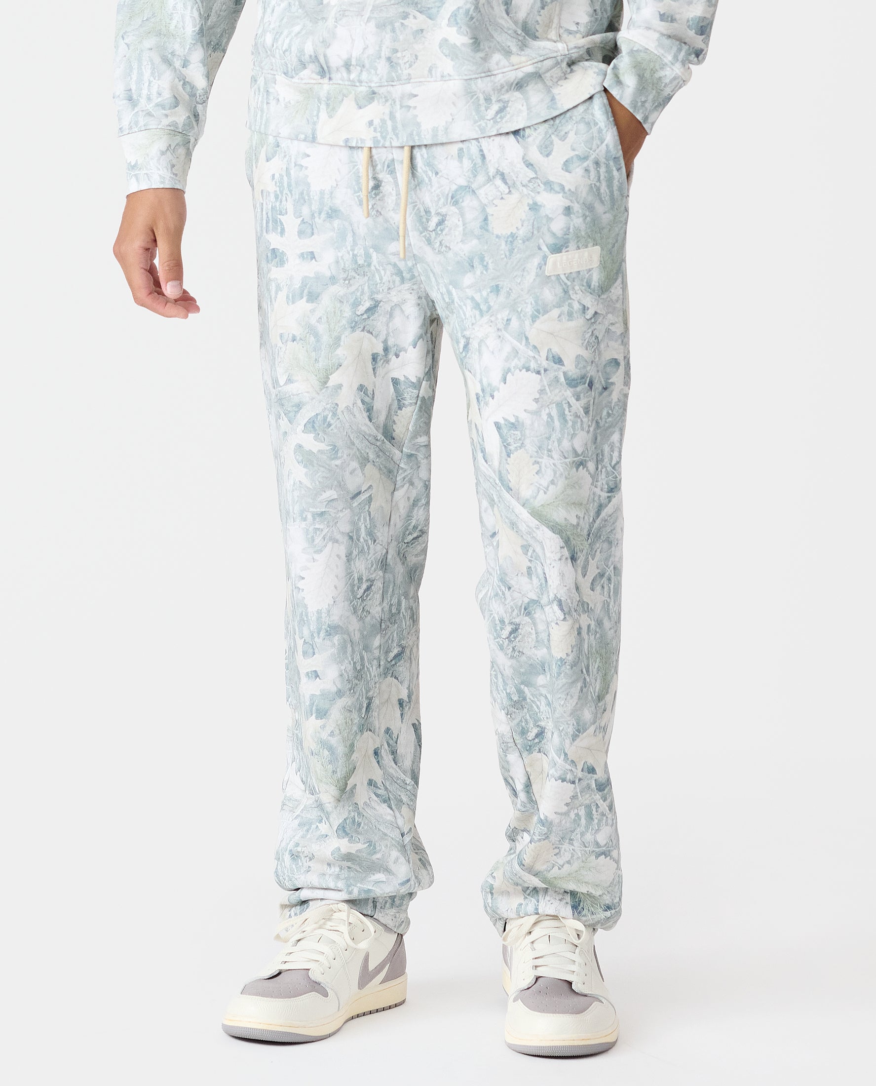 Fairfax Sweatpant Washed Forest Camo Sage