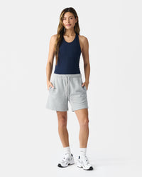 Fairfax Sweatshort Heather Gray