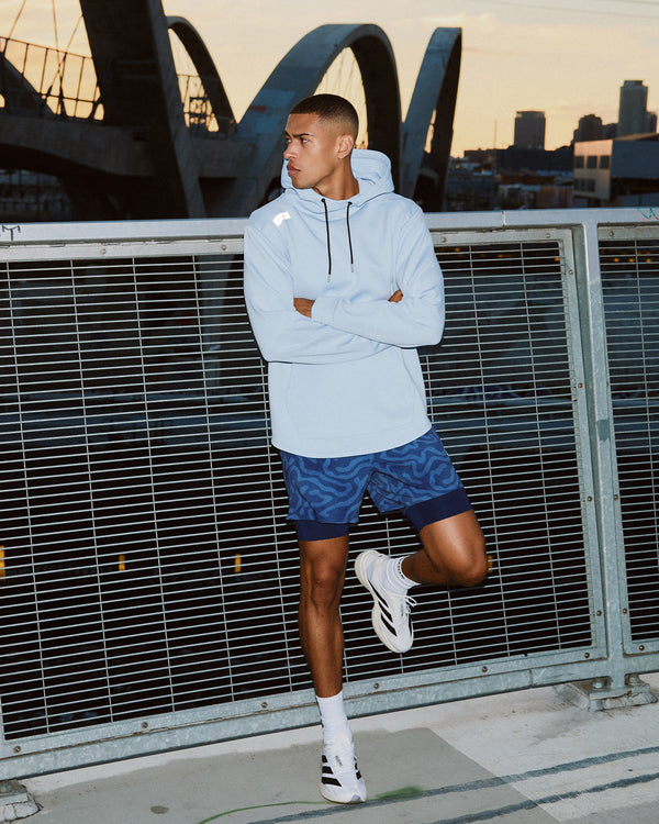 Hawthorne Tech Hoodie Stratus Heather