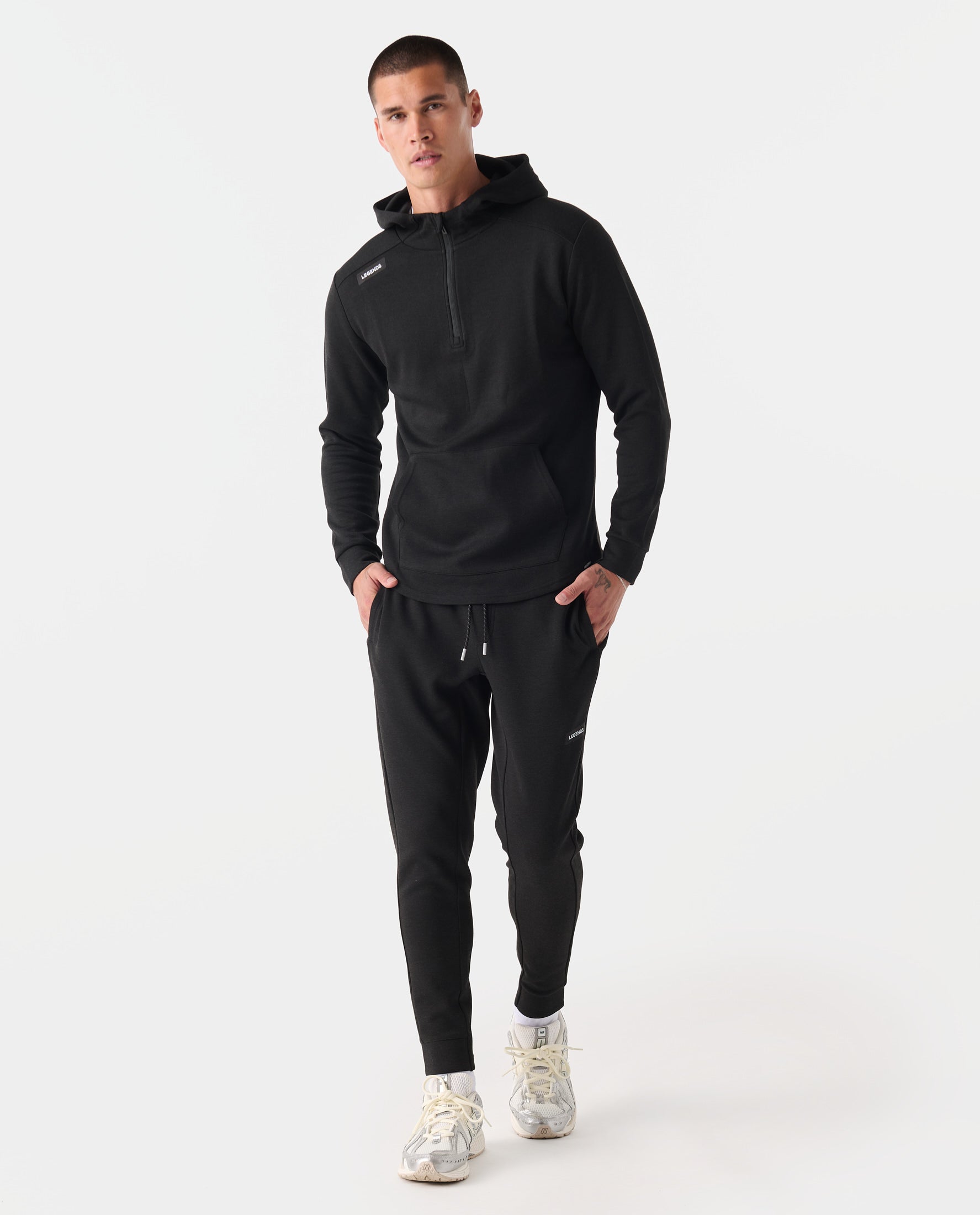 Hawthorne Tech Jogger Black Heather – Legends