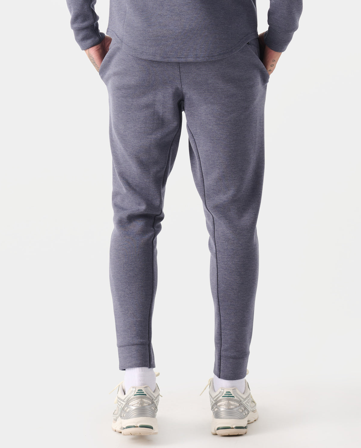 Hawthorne Tech Quarter Zip Hoodie (Slim-Fit) Navy Heather – Legends