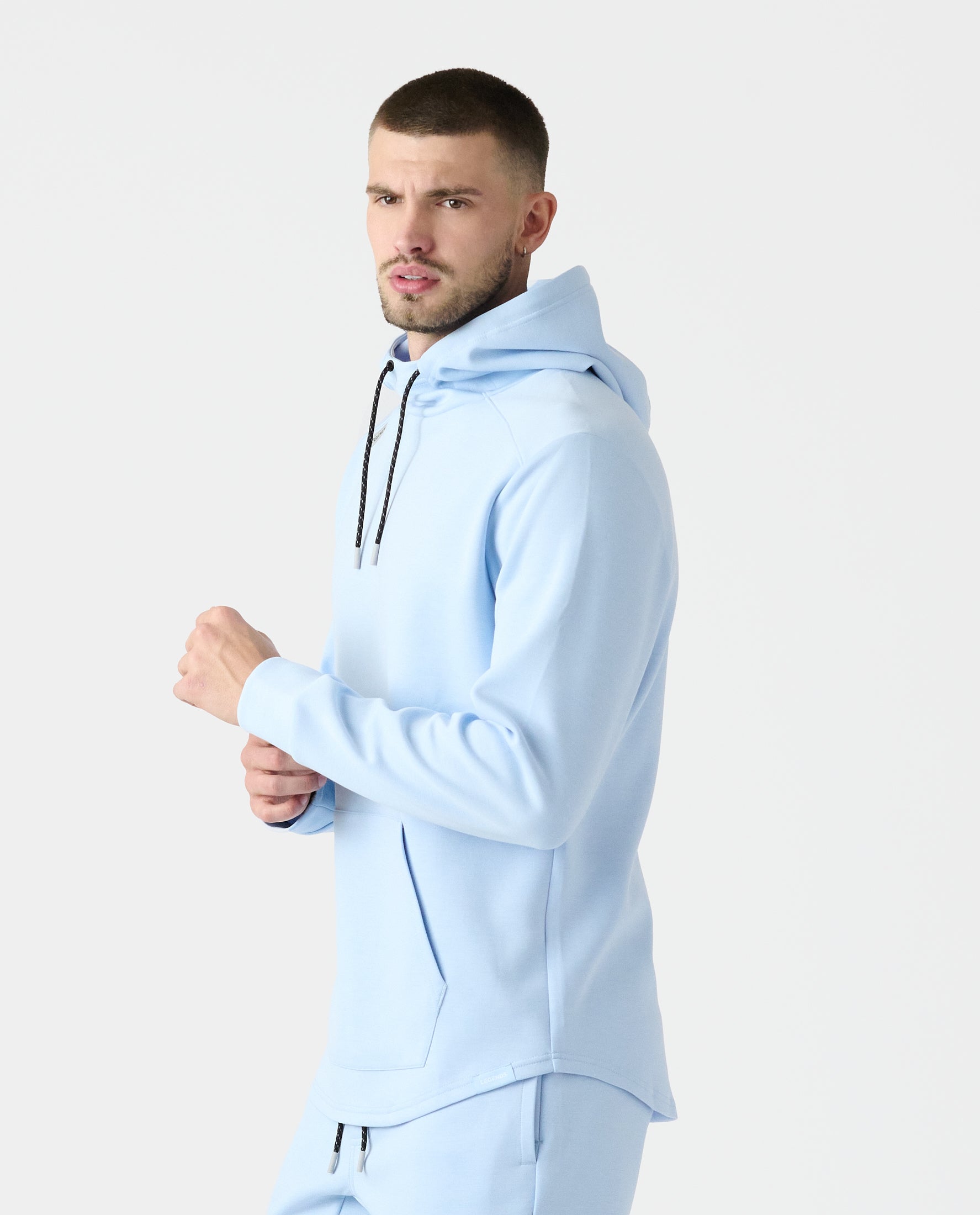 Hawthorne Tech Hoodie Stratus Heather – Legends