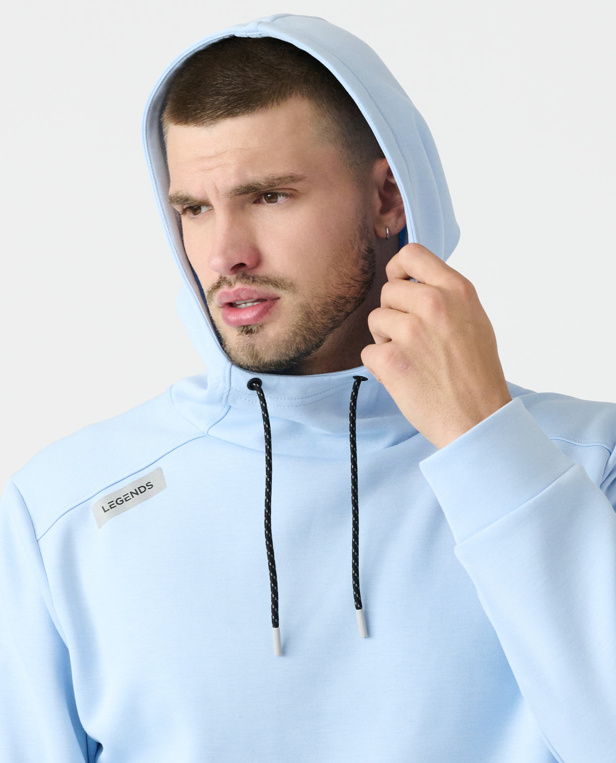 Hawthorne Tech Hoodie Stratus Heather