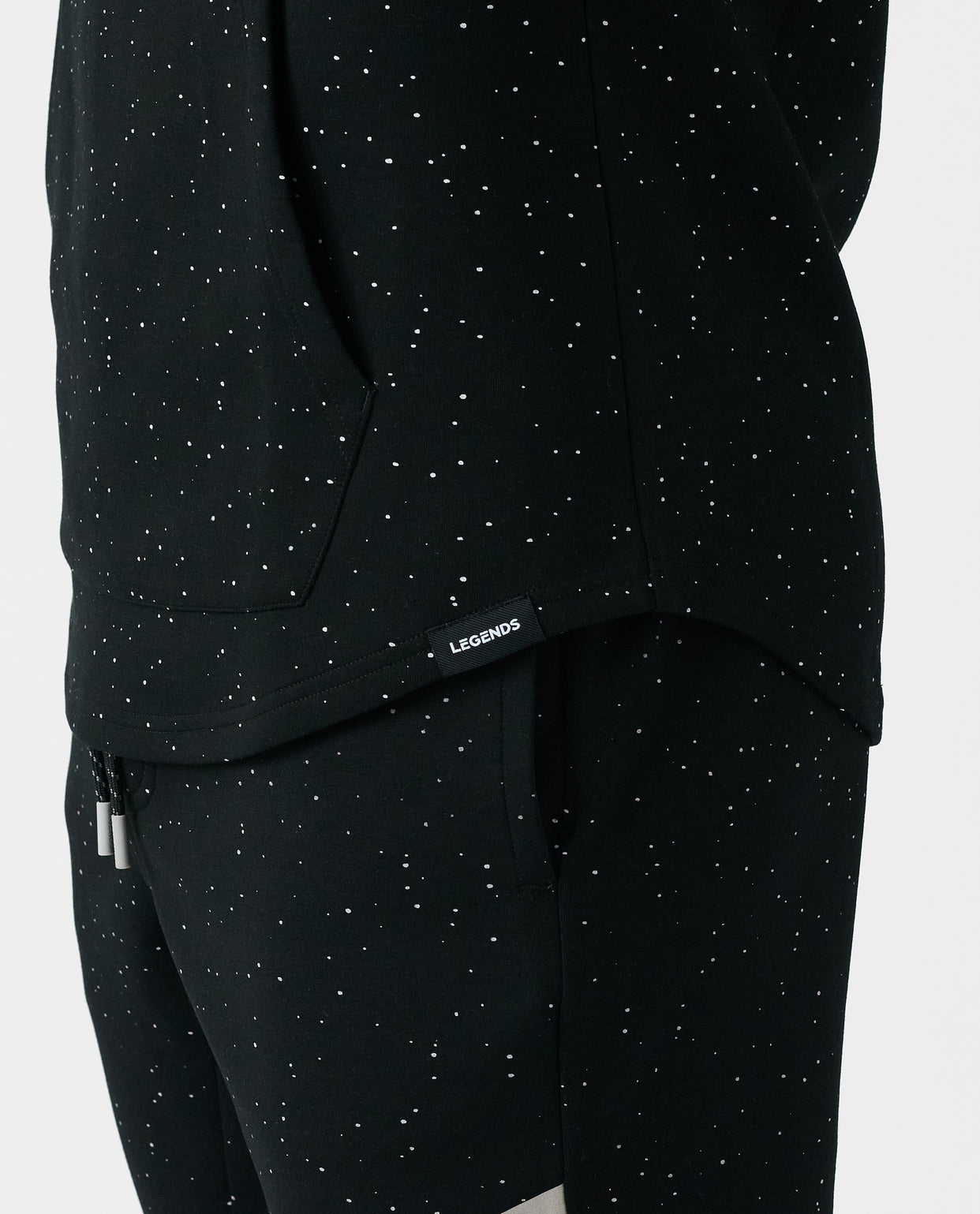Hawthorne Tech Quarter Zip Hoodie Infinity Splatter
