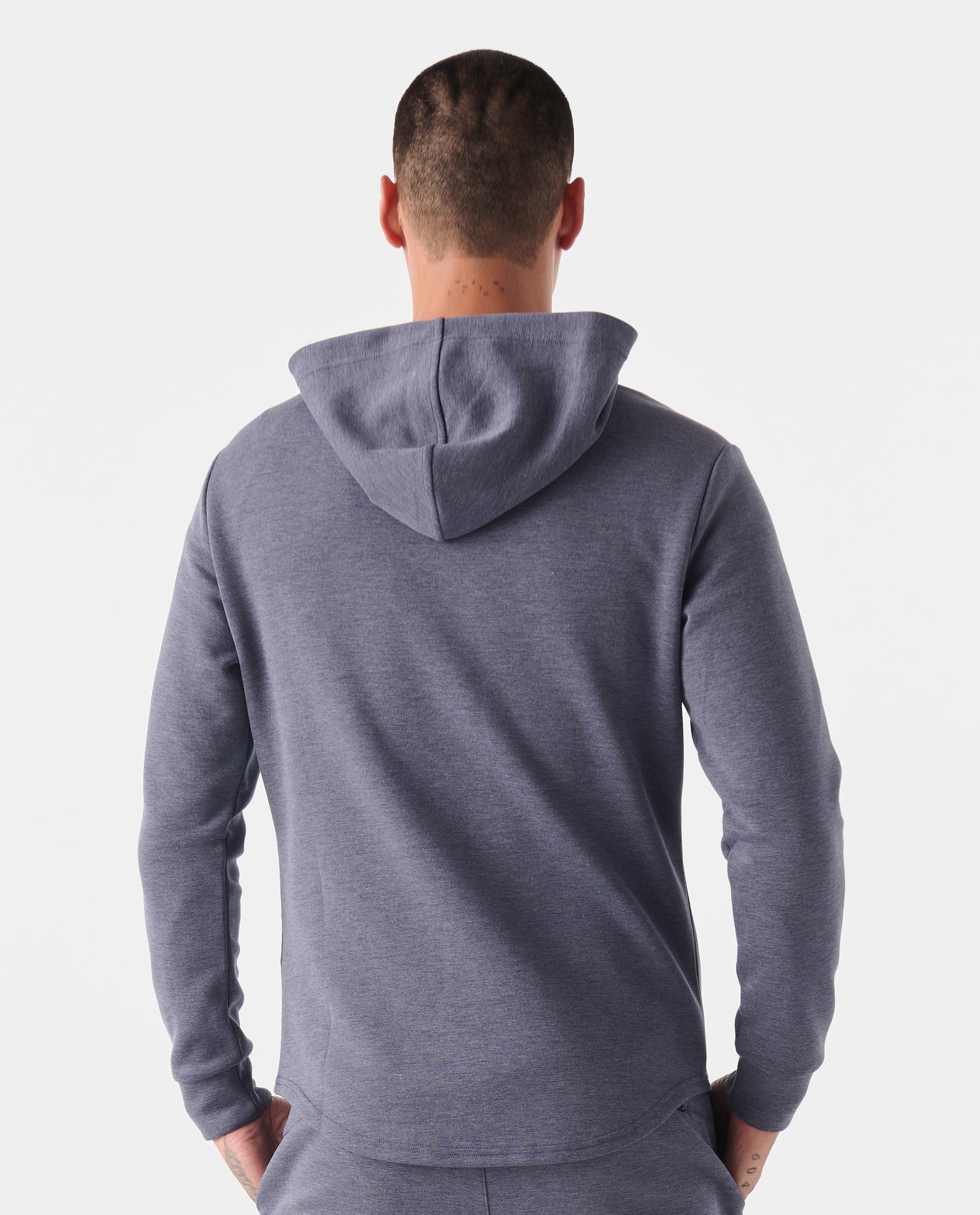 Hawthorne Tech Quarter Zip Hoodie (Slim-Fit) Navy Heather – Legends