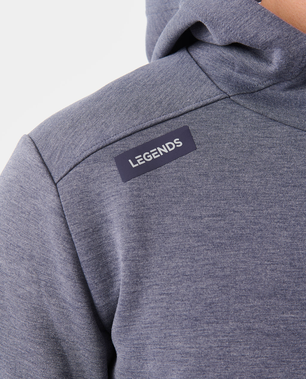 Hawthorne Tech Quarter Zip Hoodie (Slim-Fit) Navy Heather