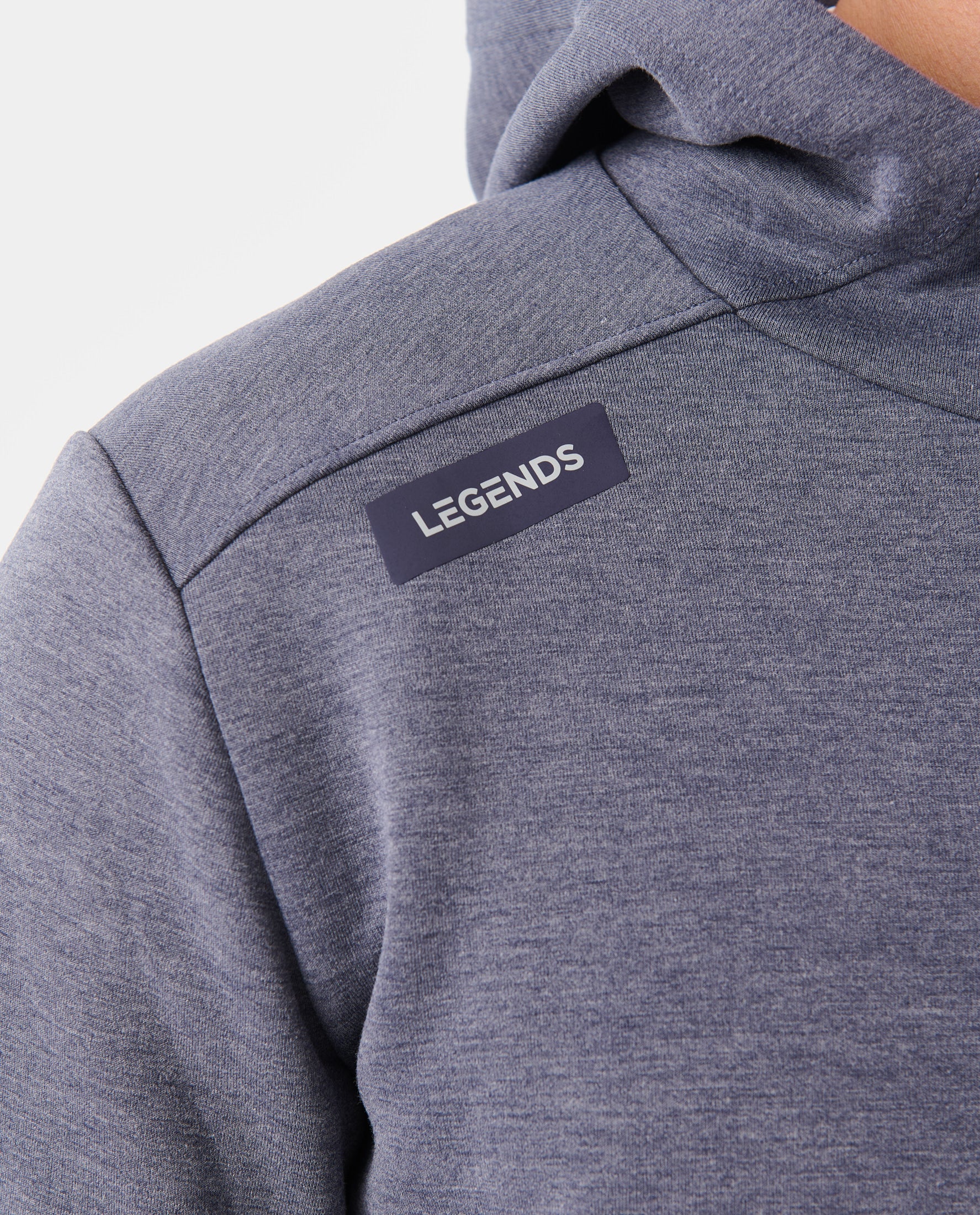 Hawthorne Tech Quarter Zip Hoodie (Slim-Fit) Navy Heather