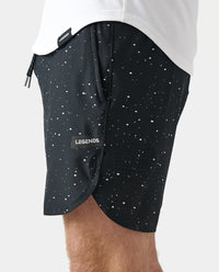 Kane x Legends Luka Short Black Splatter