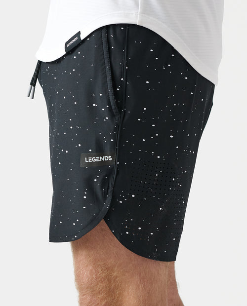 Kane x Legends Luka Short Black Splatter