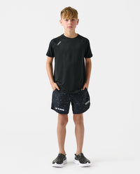 KANE x Little Legends Luka Short Black Splatter